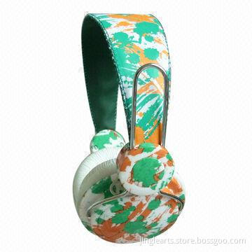 Wired Headphone for Listening Music in Mobile Phone and Computer, Beautiful Pattern